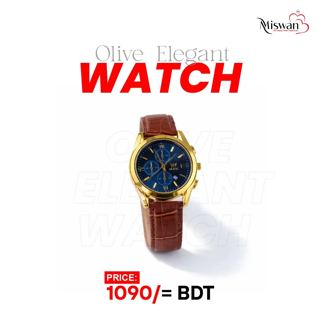 Man Watch-Olives (Premium)